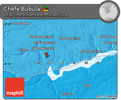 Political Map of Chefe Bubula