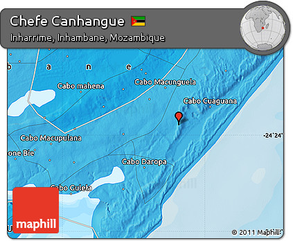 Political Map of Chefe Canhangue
