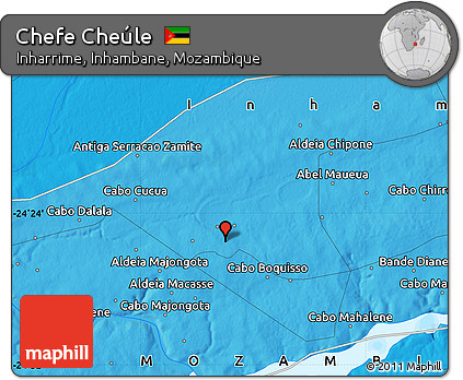 Political Map of Chefe Cheúle