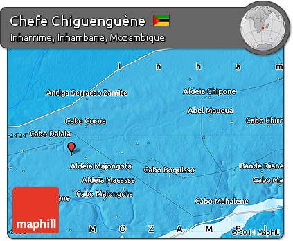 Political Map of Chefe Chiguenguène