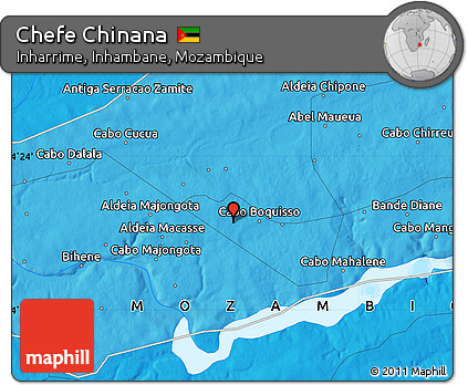 Political Map of Chefe Chinana