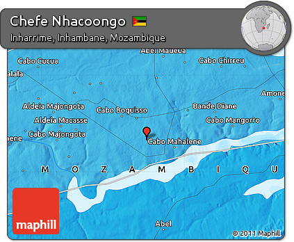 Political Map of Chefe Nhacoongo