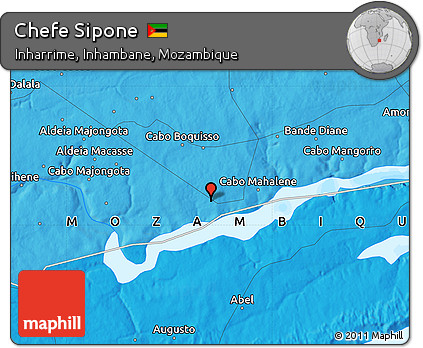 Political Map of Chefe Sipone