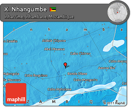 Political Map of X. Nhangumbe