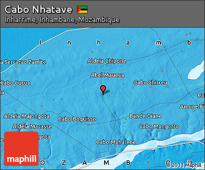 Political Map of Cabo Nhatave