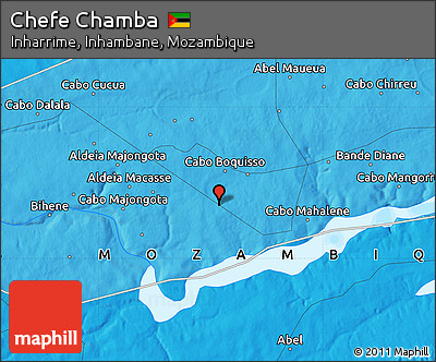 Political Map of Chefe Chamba
