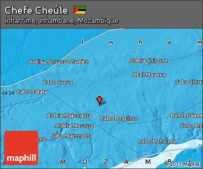Political Map of Chefe Cheúle