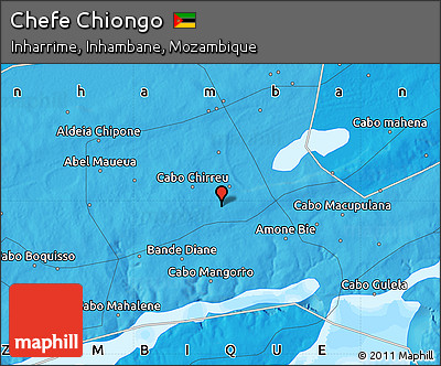 Political Map of Chefe Chiongo