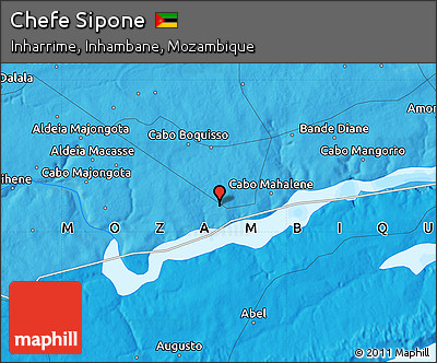 Political Map of Chefe Sipone
