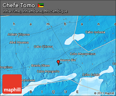 Political Map of Chefe Tomo