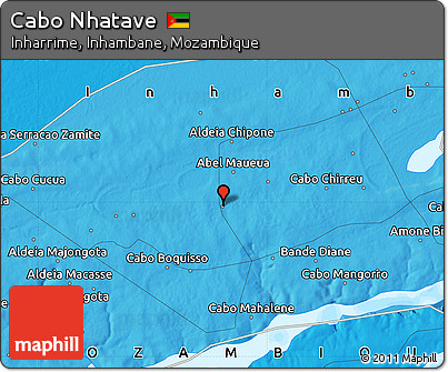 Political Map of Cabo Nhatave