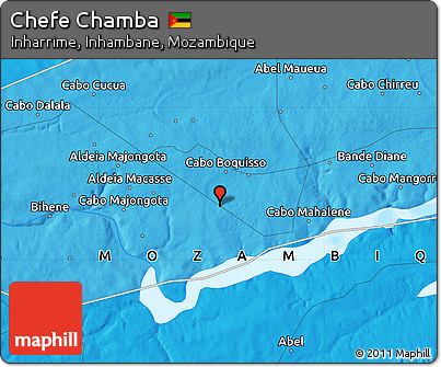 Political Map of Chefe Chamba
