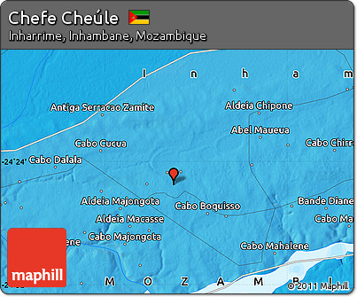 Political Map of Chefe Cheúle