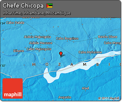Political Map of Chefe Chicopa