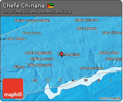 Political Map of Chefe Chinana