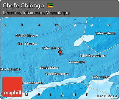 Political Map of Chefe Chiongo