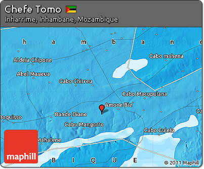 Political Map of Chefe Tomo