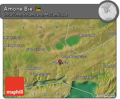 Satellite Map of Amone Bie