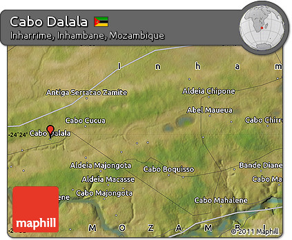 Satellite Map of Cabo Dalala