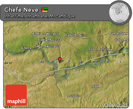 Satellite Map of Chefe Neve