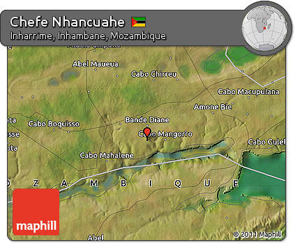 Satellite Map of Chefe Nhancuahe