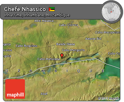 Satellite Map of Chefe Nhassico