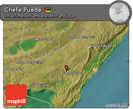 Satellite Map of Chefe Puede