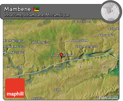 Satellite Map of Mambene