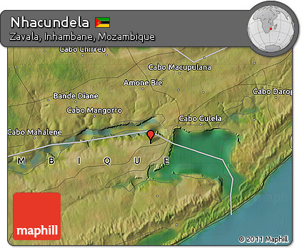 Satellite Map of Nhacundela