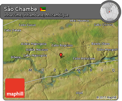 Satellite Map of São Chambe