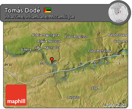Satellite Map of Tomás Dodé