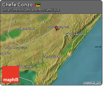 Satellite Map of Chefe Conzo