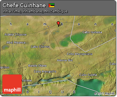 Satellite Map of Chefe Cuinhane