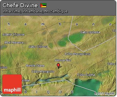 Satellite Map of Chefe Divine