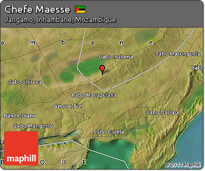 Satellite Map of Chefe Maesse