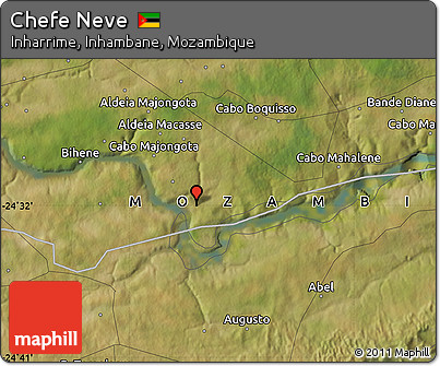 Satellite Map of Chefe Neve