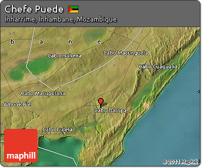 Satellite Map of Chefe Puede