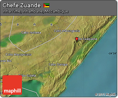 Satellite Map of Chefe Zuande