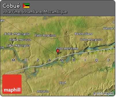 Satellite Map of Cobué