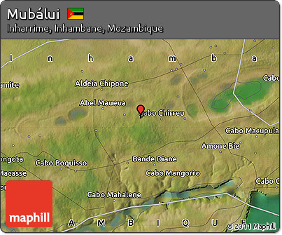 Satellite Map of Mubálui