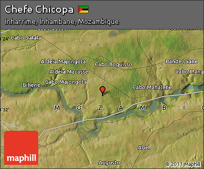 Satellite Map of Chefe Chicopa