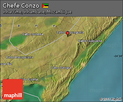 Satellite Map of Chefe Conzo