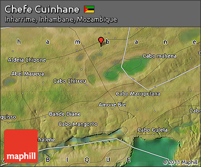 Satellite Map of Chefe Cuinhane