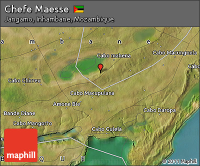 Satellite Map of Chefe Maesse