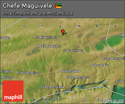 Satellite Map of Chefe Maguivele