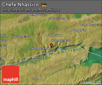 Satellite Map of Chefe Nhassico