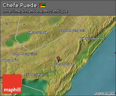 Satellite Map of Chefe Puede