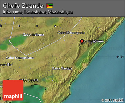 Satellite Map of Chefe Zuande