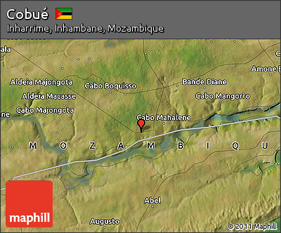 Satellite Map of Cobué
