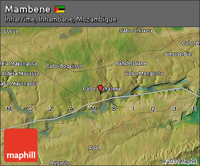 Satellite Map of Mambene